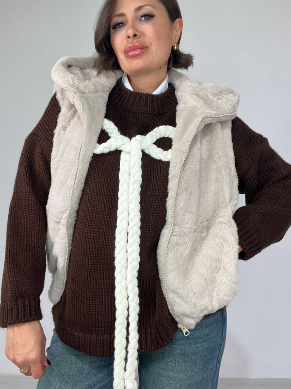 Smanicato Ecopelliccia Eva