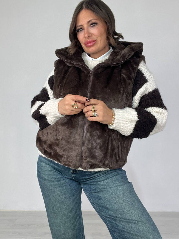 Smanicato Ecopelliccia Eva