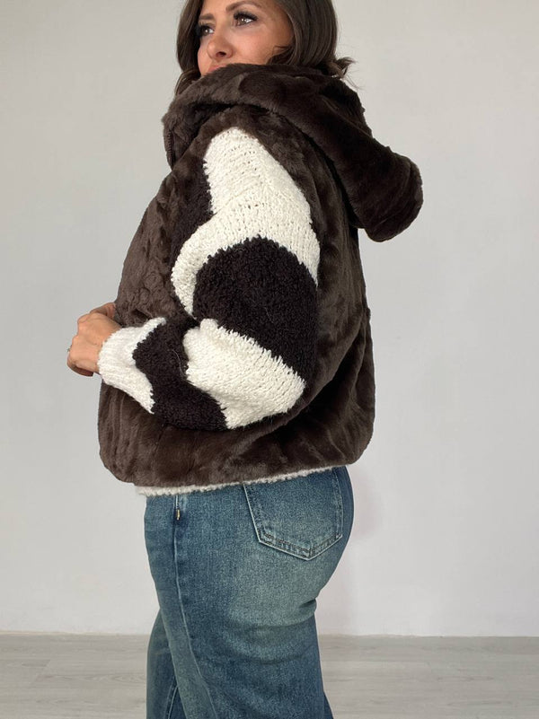 Smanicato Ecopelliccia Eva