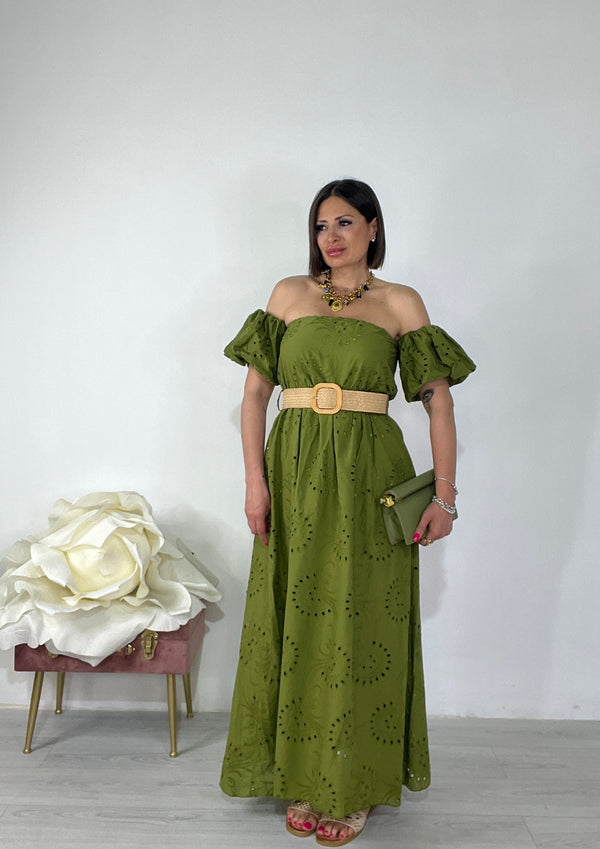 Maxi dress Sangallo