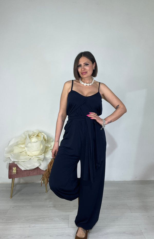 Wide-leg jumpsuit