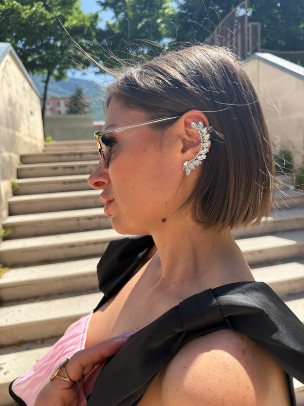Orecchino Crystal ear