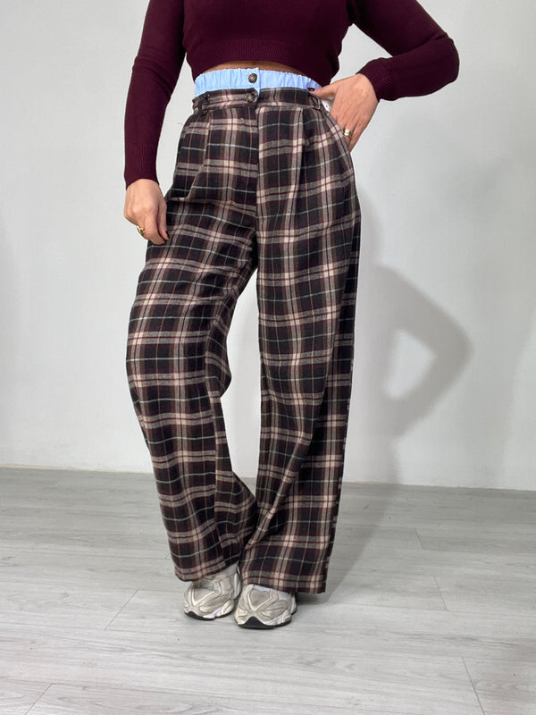 Pantaloni Check & Style