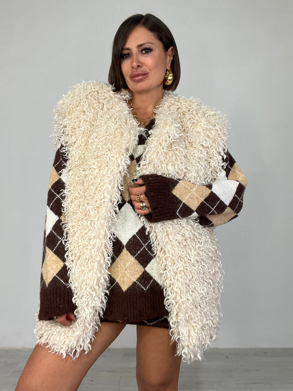 Gilet Pelliccia Velia