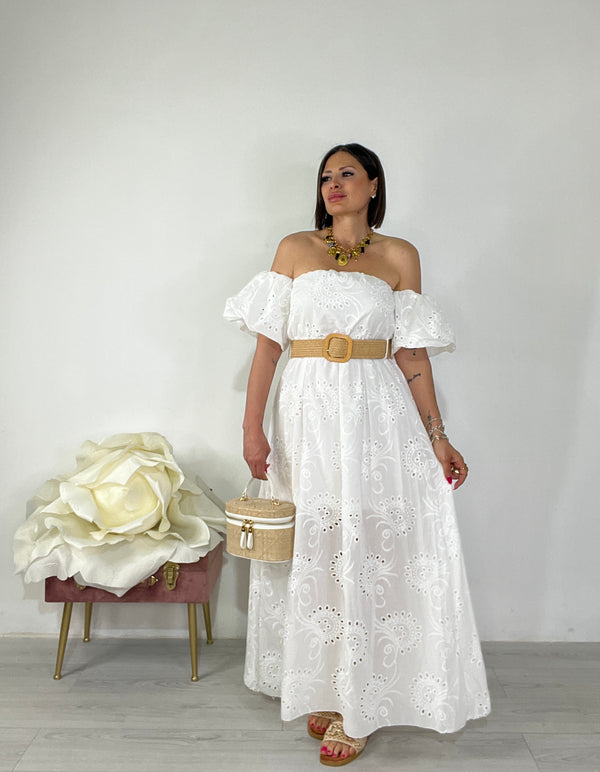 Maxi dress Sangallo