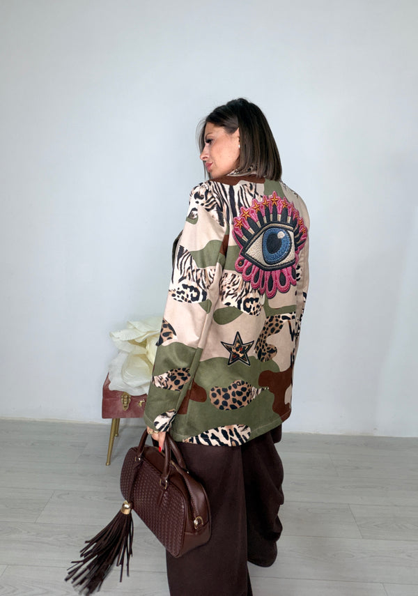 Giacca  Eye Animalier
