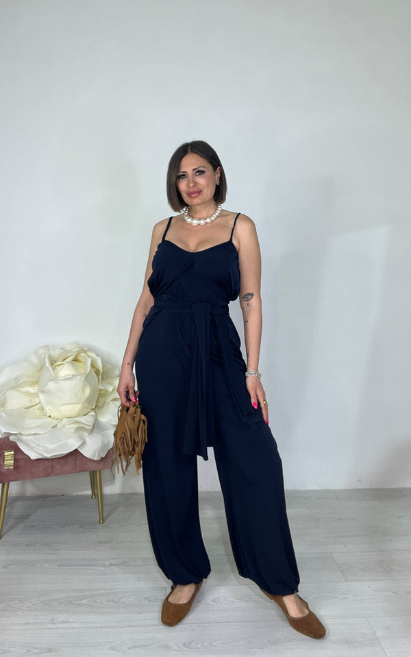 Wide-leg jumpsuit