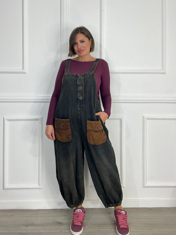 Salopette Stile Vintage