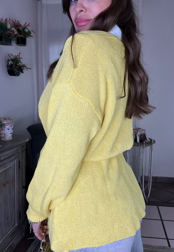 Cardigan incrociatina Spring