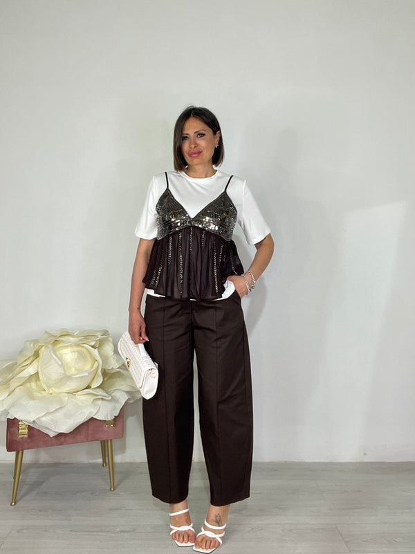 Pantalone relaxed-fit