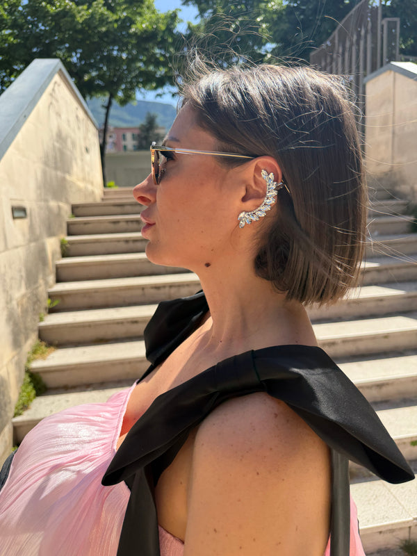 Orecchino Crystal ear