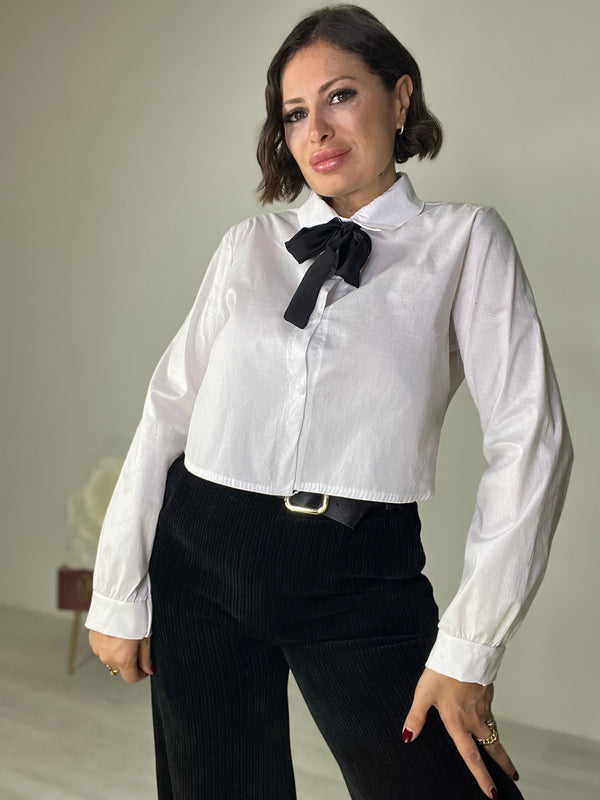 Camicia Fiocco Black