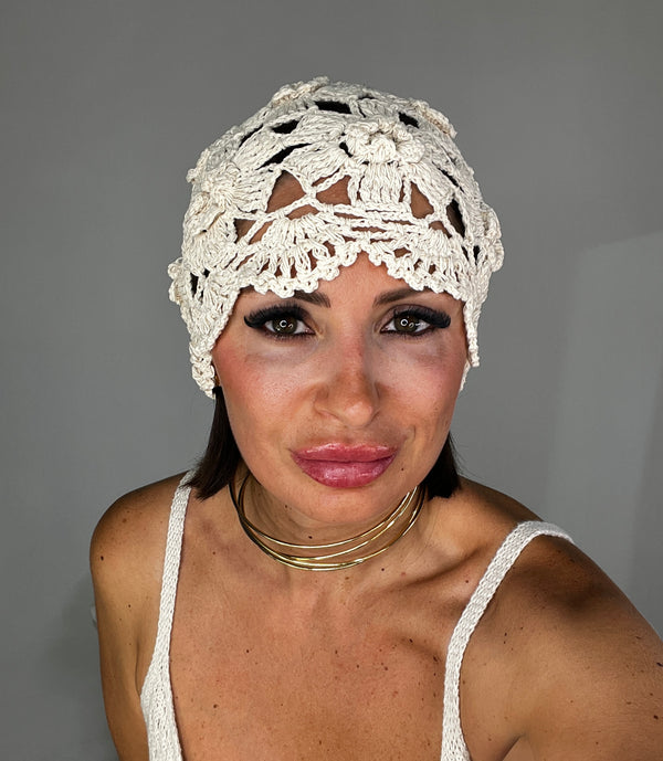 Cuffietta Ricamo