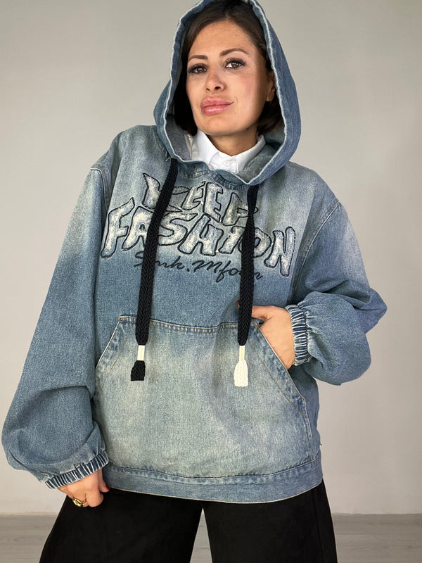 Felpa  Denimhood