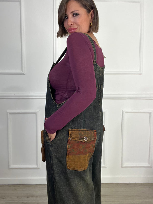 Salopette Stile Vintage