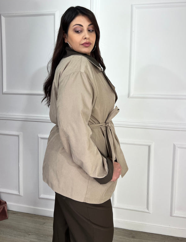 Trench Curvy Bicolor