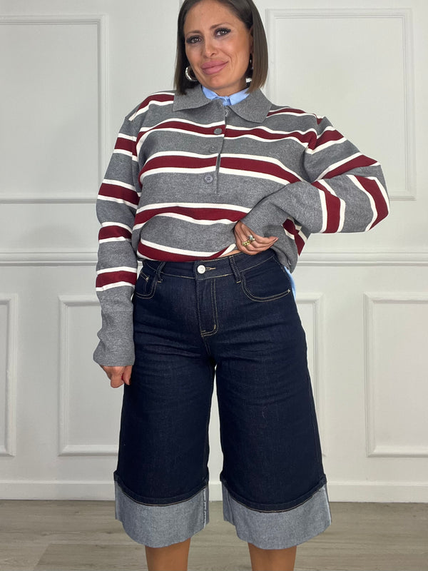 Bermuda Breeze Con Risvolto