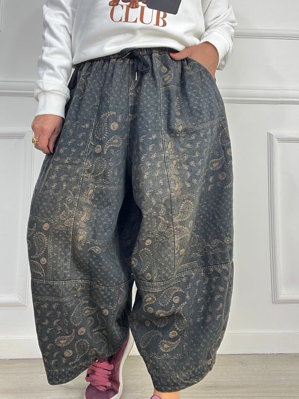 Jeans Paisley Balloon