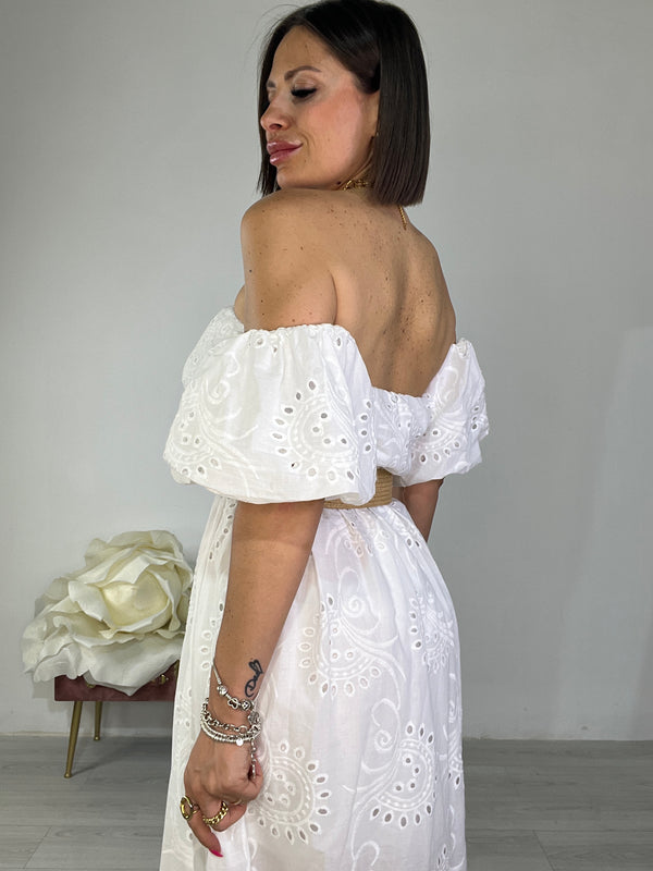 Maxi dress Sangallo