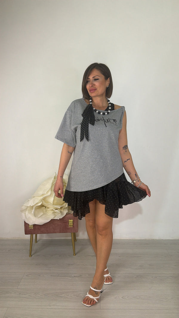 Abito Pois Chic