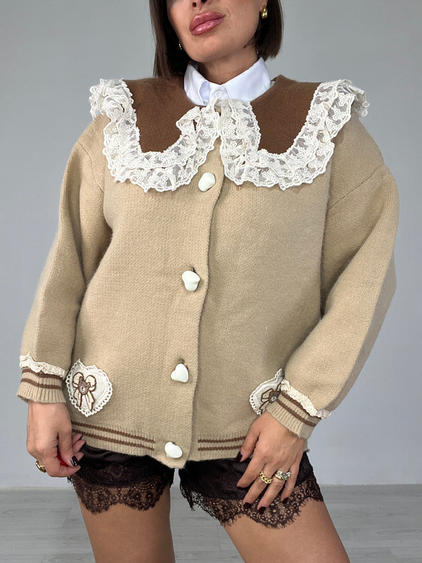 Cardigan Vintage Lace
