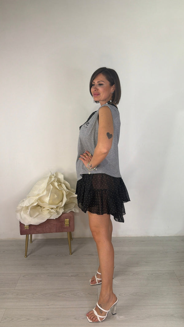 Abito Pois Chic