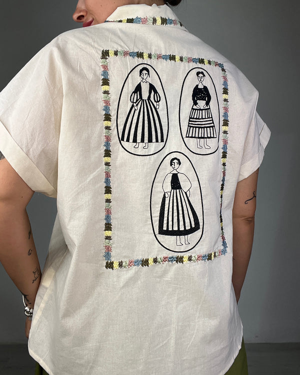 Camicia Anima Folk
