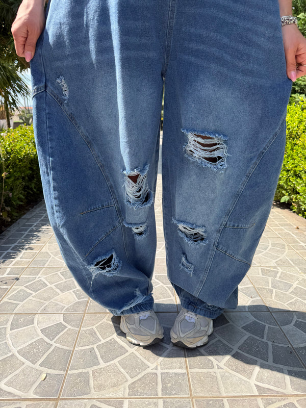 Salopette wild denim