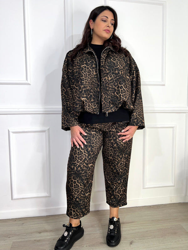 Bomber Curvy Animalier