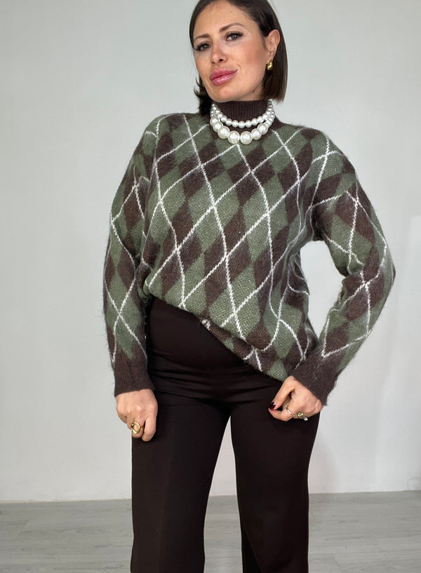 Pull Rombi di ghiaccio