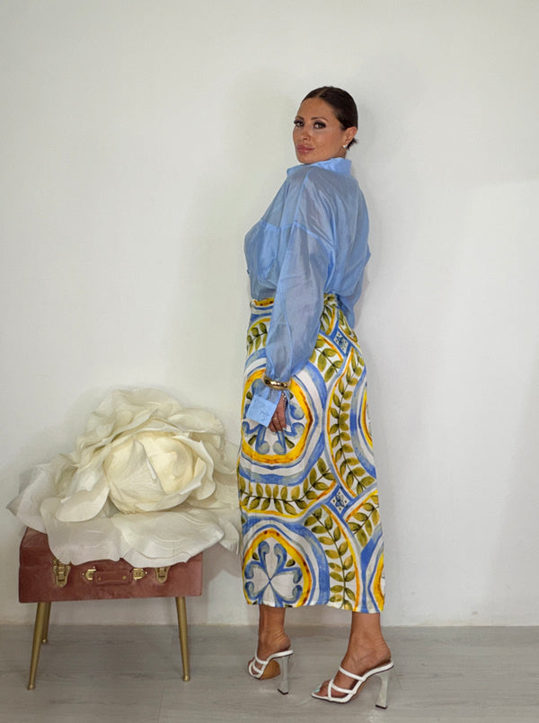 Gonna-pareo Maiolica