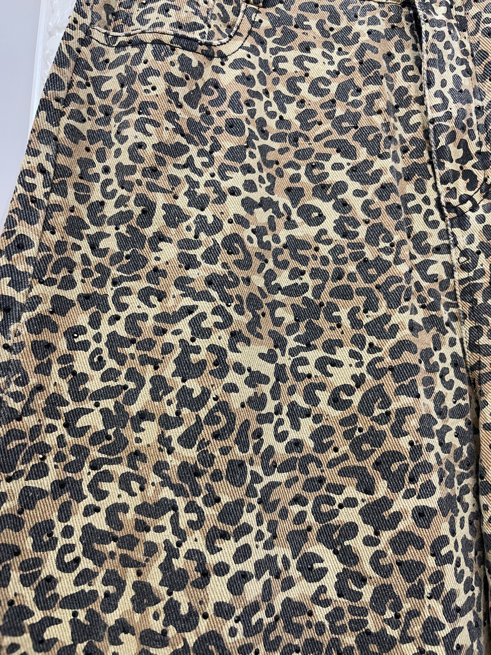 Jeans Leopard Brilli