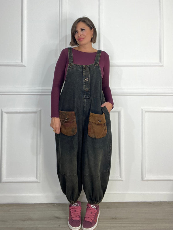 Salopette Stile Vintage