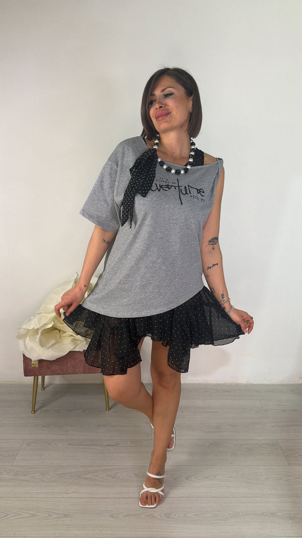 Abito Pois Chic