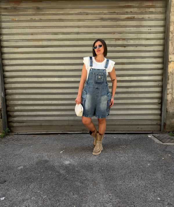 Salopette Denim Streetwear