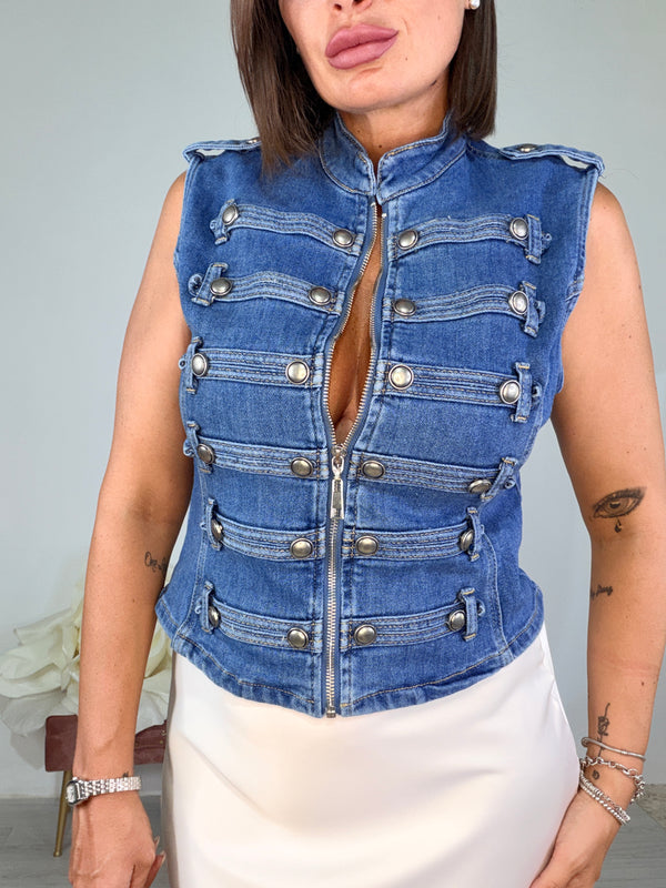 Gilet Denim Soul
