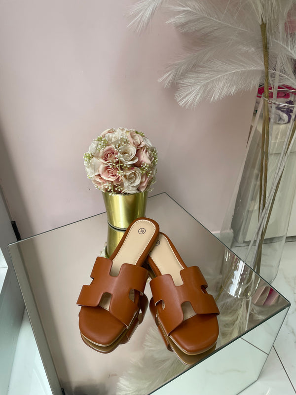 Sandali Hermana Camel