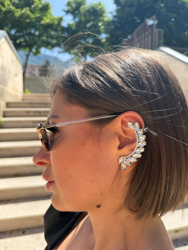 Orecchino Crystal ear
