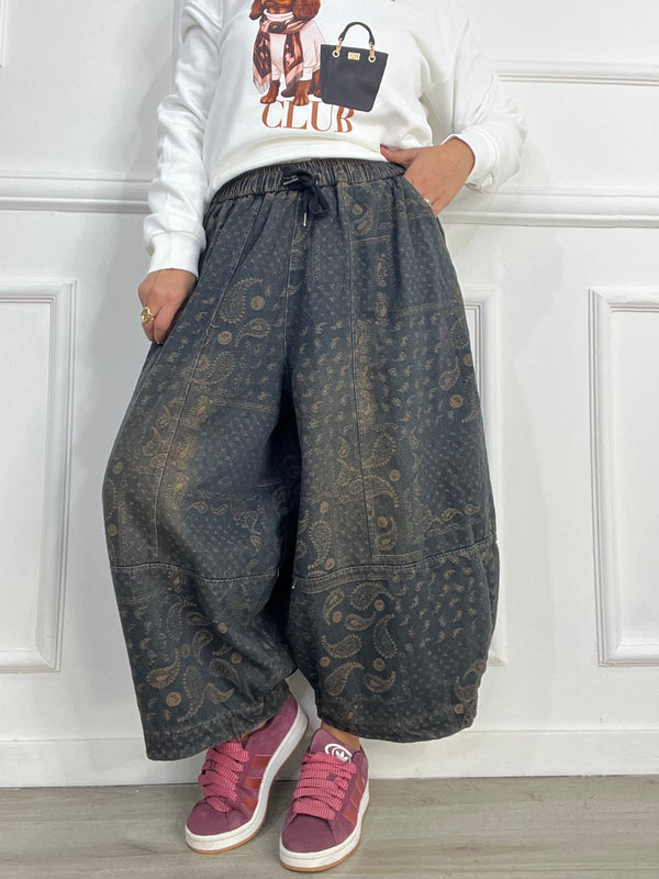 Jeans Paisley Balloon