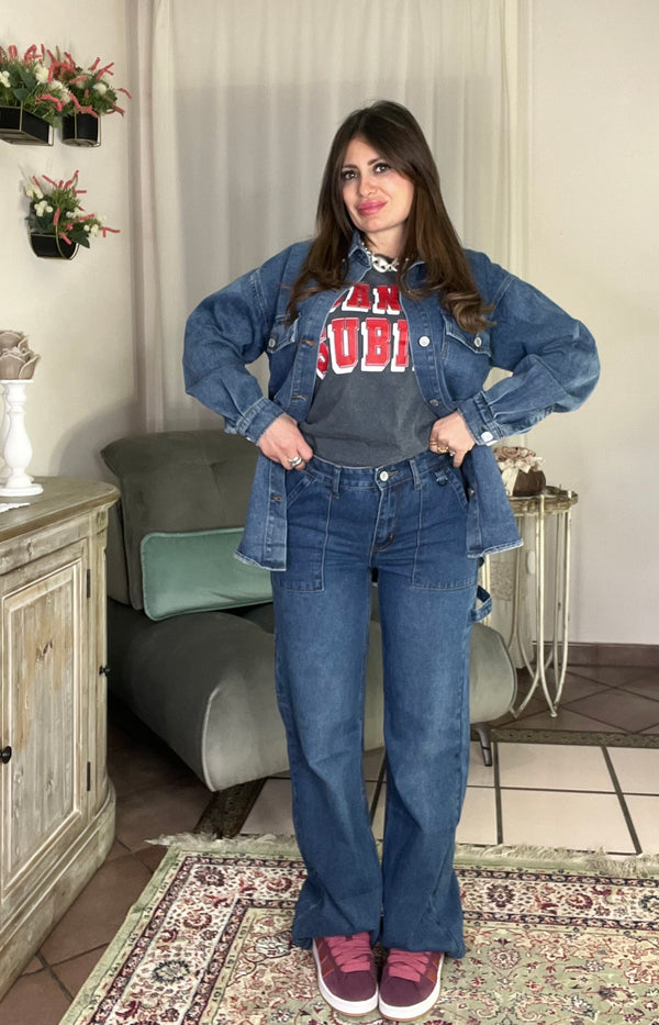 Coordinato Blu Denim Kate