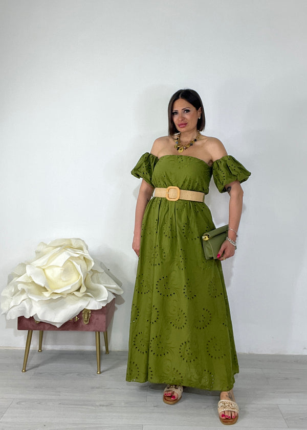 Maxi dress Sangallo