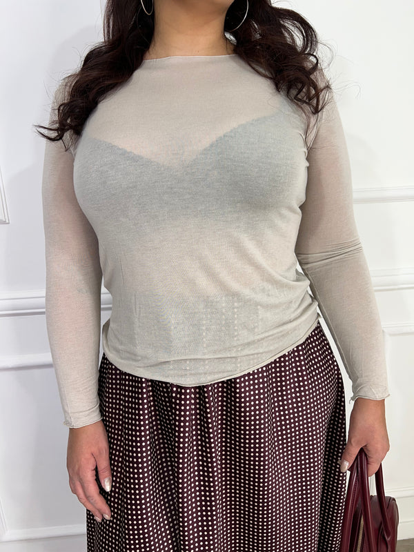 Maglia Curvy Sfumature di Eleganza