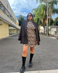 Abito Pull Leopard