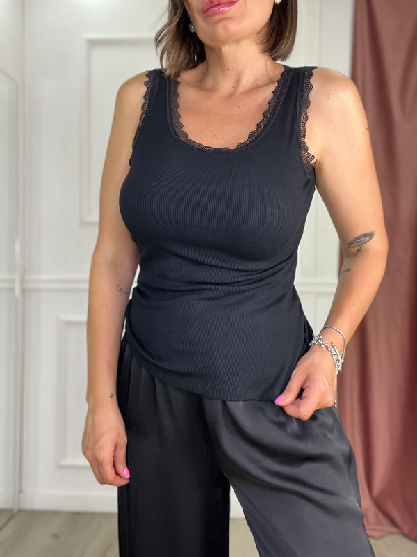 Canotta Costine Pizzo