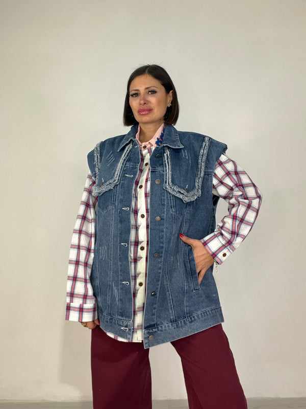 Gilet Over  Denim