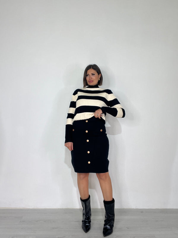 Gonna Bottoni D’inverno