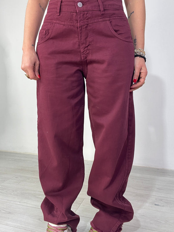 Jeans Bordeaux Fit