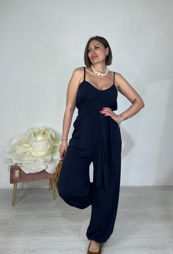 Wide-leg jumpsuit