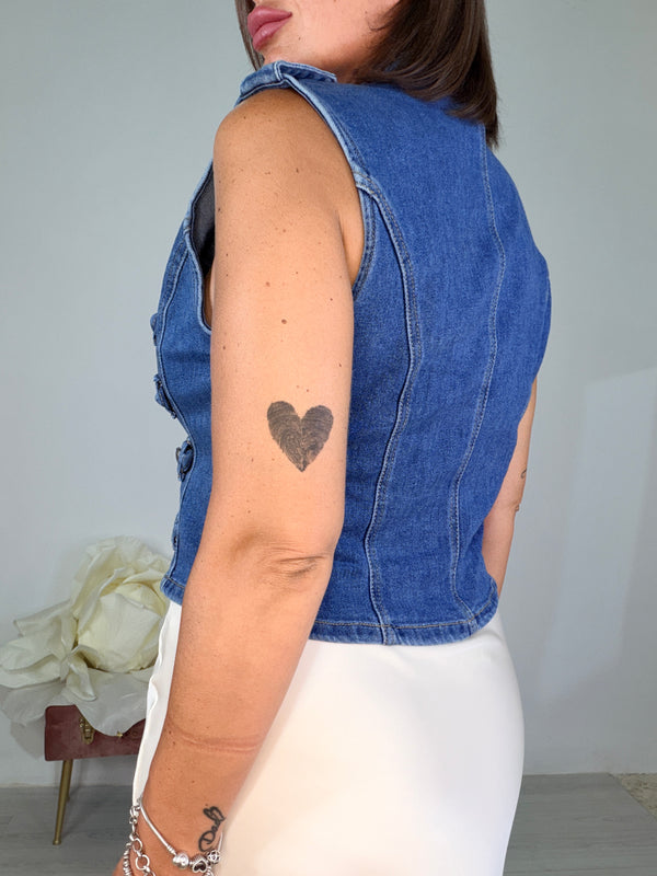 Gilet Denim Soul