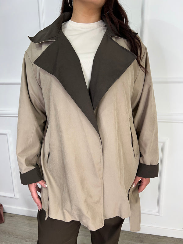 Trench Curvy Bicolor